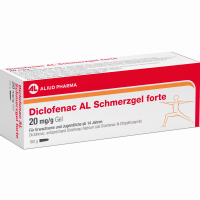 DICLOFENAC AL Schmerzgel forte 20 mg/g