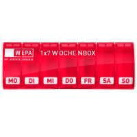 WEPA 1x7 Wochenbox UV-Schutz+ pink