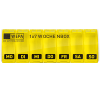 WEPA 1x7 Wochenbox UV-Schutz+ gelb