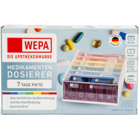 WEPA 7 Tage Wochenmagazin Piktogramme Regenbogen