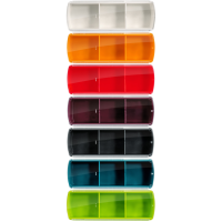 WEPA Tagesbox mini farbig sortiert