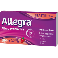 ALLEGRA Allergietabletten 20 mg Schmelztabletten