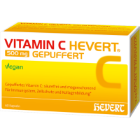 VITAMIN C HEVERT 500 mg gepuffert Kapseln