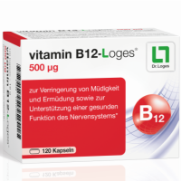 VITAMIN B12-LOGES 500 µg Kapseln