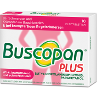 BUSCOPAN plus 10 mg/500 mg Filmtabletten