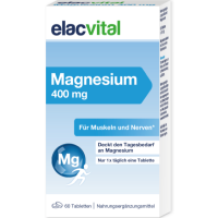 ELACVITAL Magnesium 400 mg Filmtabletten
