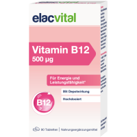 ELACVITAL Vitamin B12 500 µg Filmtabletten
