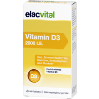 ELACVITAL Vitamin D3 2000 I.E. Filmtabletten